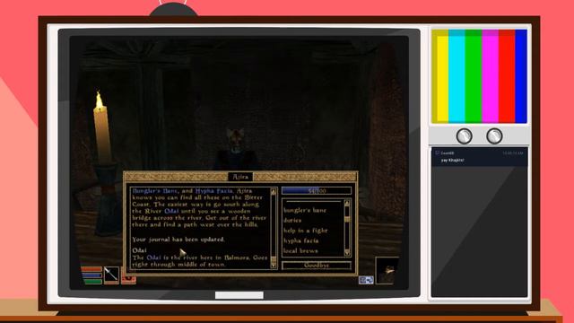 Morrowind Part 1, A Strange Journey Begins смотреть онлайн