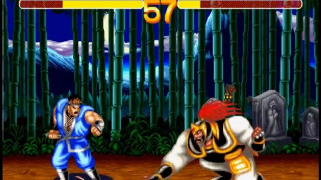 World Heroes 2 Lev 8 Julius Carn(Genghis Khan) No Lose Playthrough смотреть онлайн