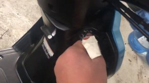 Обзор на скутер honda tact af75 4T , 50cc из Японии.