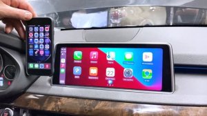 Замена монитора и джойстика BMW X5 (F15). CarPlay + Android