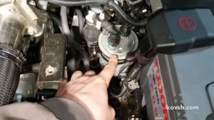 Устанавливаем 20мк фильтр вместо стандартного отстойника SsangYong Kyron 2.0d, D20DT