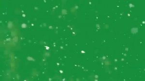 Падающий снег Футажи Хромакей