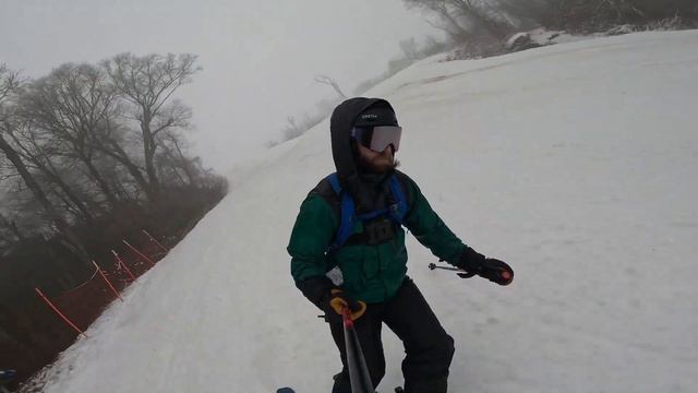 MY WORST SKI WIPEOUT EVER!  Sugar Mountain, NC