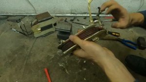 Споттер из старого трансформатора.