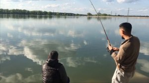 Поймали ВЕСЛОНОСА на карповую снасть, рыбалка в Алматинской области. Видео архив