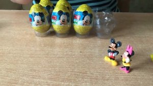 Шоколадные яйца Mickey Mouse Микки Макс