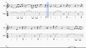 Prelude in C by Bach Tab Sheet Music for Ukelele Tablature