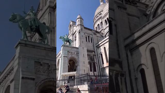 Take a walk with us through #paris to see the #sacré-coure basilica #travel #europe #explore #trip