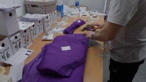 Маркировка пачек изделий на швейном производстве в АСУП Стилон