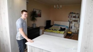 Объединение лоджии с комнатой. Отделка пластиковыми панелями.