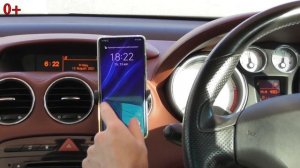Автоматический автомобильный держатель телефона с зарядкой. 0+