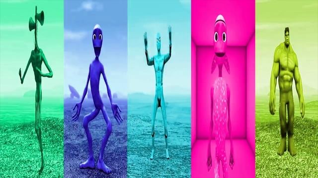 dance challenge dame tu cosita vs spiderman vs hulk vs me kemaste ? Alien Green dance challenge ?