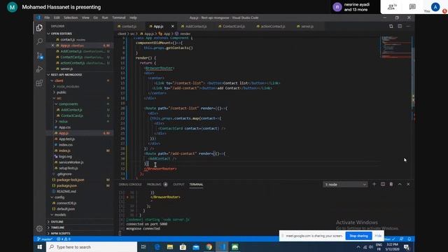 REST API Mongoose React Redux : part 7 смотреть онлайн