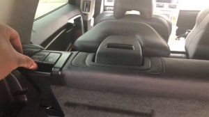 VOLVO XC60 XC70 XC90 - HOW TO LAY REAR SEATS