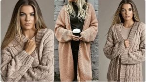?СЕЙЧАС ВСЕ ВЯЖУТ? ТАКИЕ КАРДИГАНЫ? СУПЕР МОДНЫЕ МОДЕЛИ ИЗ КАШЕМИРА ШЕРСТИ АНГОРЫ И МОХЕРА?