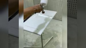 Обработка и покраска мебельных фасадов из МДФ