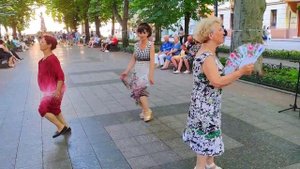 Цыганочка Танцы ??? на Приморском Бульваре Одесса Июнь 2021