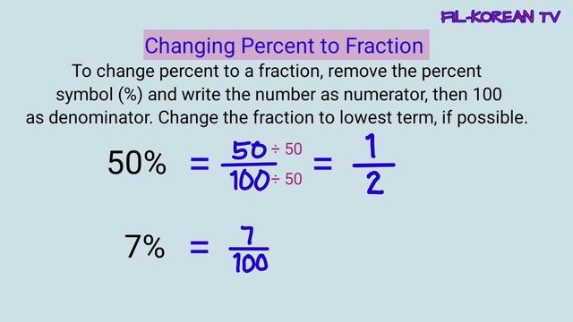 Relationship of Percent, Fractions, Ratios and Decimals смотреть онлайн