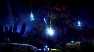 Ori and the Will of the Wisps. ПОДЛУННЫЕ НОРЫ (Прямиком в норы, каменные ноты) и скрытое дерево
