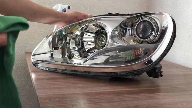 Как разобрать фару Mercedes W220 помыть отражатель / Реставрация ремонт фар