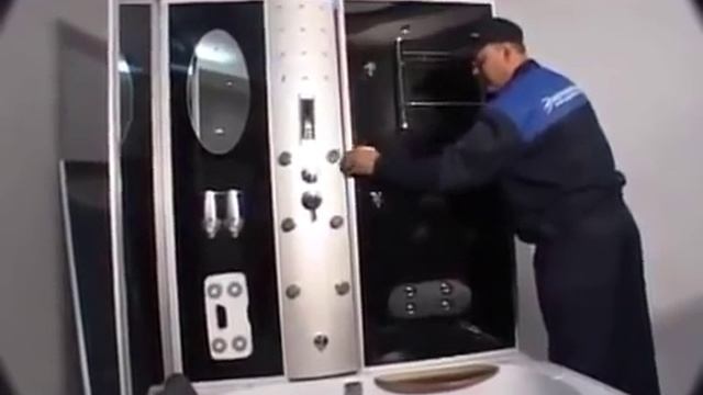 Установка душевой кабины смотреть онлайн