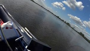 Троллинг на реке Кама.