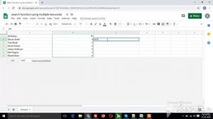 Google Sheets & Excel - Search For Multiple Keywords