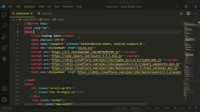 Complete Portfolio website create |Free Code| Using HTML CSS and JavaScript,How to create a website