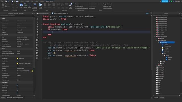 [DAILY REWARD] ROBLOX Studio Clicking Game/Simulator Tutorial Part 24 ROBLOX 2021 смотреть онлайн