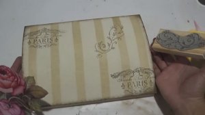 Video Aula: Baú Chic com papel Textura | Livia Fiorelli | LifeArtesanato