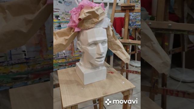 "Авангардный образ" к новогодней вечеринке. Школа живописи "Подсолнух" 2023 г. смотреть онлайн