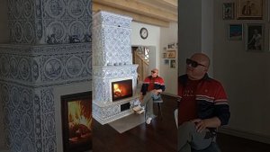 Изразцовая печь в заокском районе