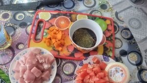 Рецепт сочной индейки запечённой в духовке с овощами !!!