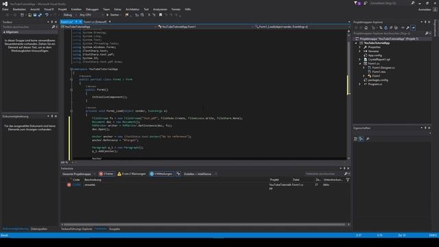 QuickTip #337 - C# Visual Studio .NET Tutorial - iText# PDF Add Anchor Text Paragraph смотреть онлайн