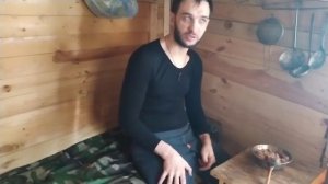 Отдыхаю один в тайге, в избе Яковка. #изба #тайга #лес #зима #снег