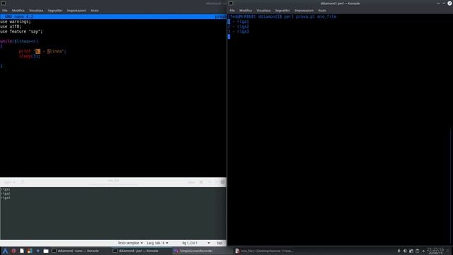 Perl: lezione 11: Standard Streams, diamond operator e $. смотреть онлайн