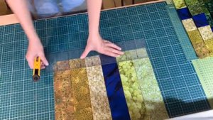 Лоскутный эфир 216а. Как сшить лоскутное одеяло в технике "Барджелло"?