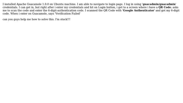 Apache Guacamole Multi-factor Authentication смотреть онлайн