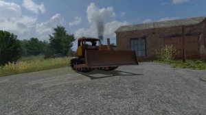 ДТ-75 Б с отвалом