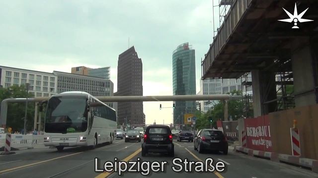 Leipziger Straße→ Potsdamer Straße. 4. Juli 2013, Berlin смотреть онлайн