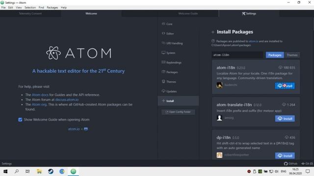 КАК РУСИФИЦИРОВАТЬ РЕДАКТОР HTML ATOM