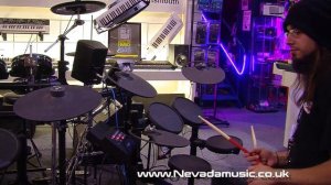 Yamaha DTX 400K Electronic Drum Kit Demo
