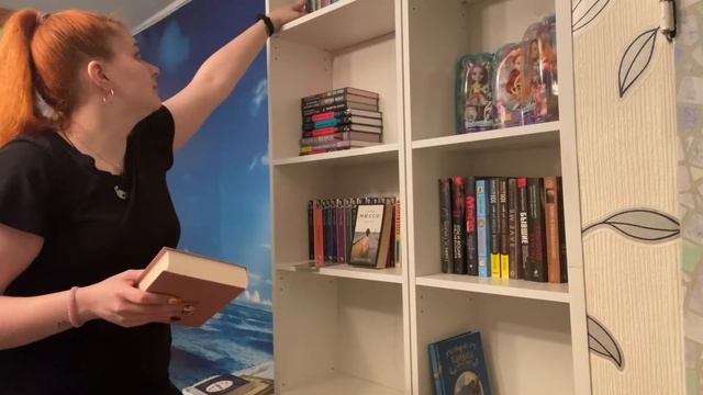 Мои книжные полки?Заполняем книжный шкаф??