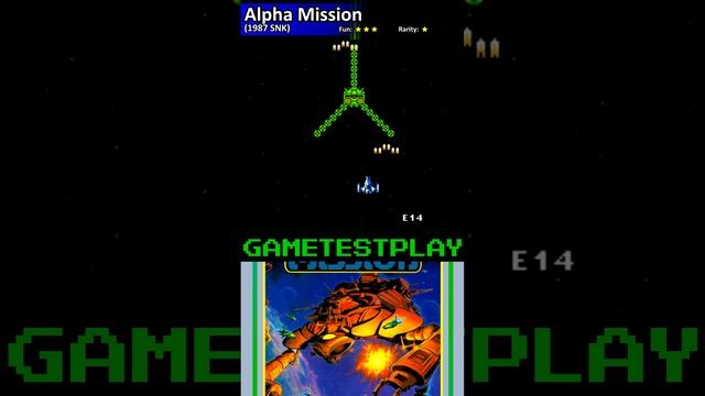 Alpha Mission NES Shorts Remember