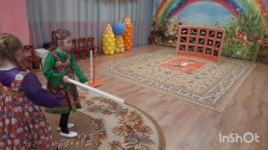 Русская народная игра "Городки"