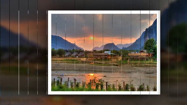 ЛАОС. РЕКА МЕКОНГ (Mekong River. Laos)
