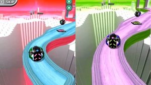 Going Balls VS Color Ball VS  Reverse SpeedRun Gameplay Walkthrough ,iOS Android New Update 305-308