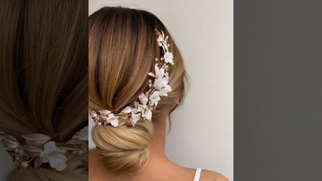 Wedding hairstyle 2021| прическа невесты 2021| kelin soch turmaklari 2021