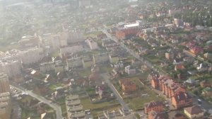 Посадка в Киеве (аэропорт Жуляны) • Landing in Kiev (Zhuliany airport)