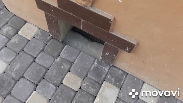 Укладка брусчатки 